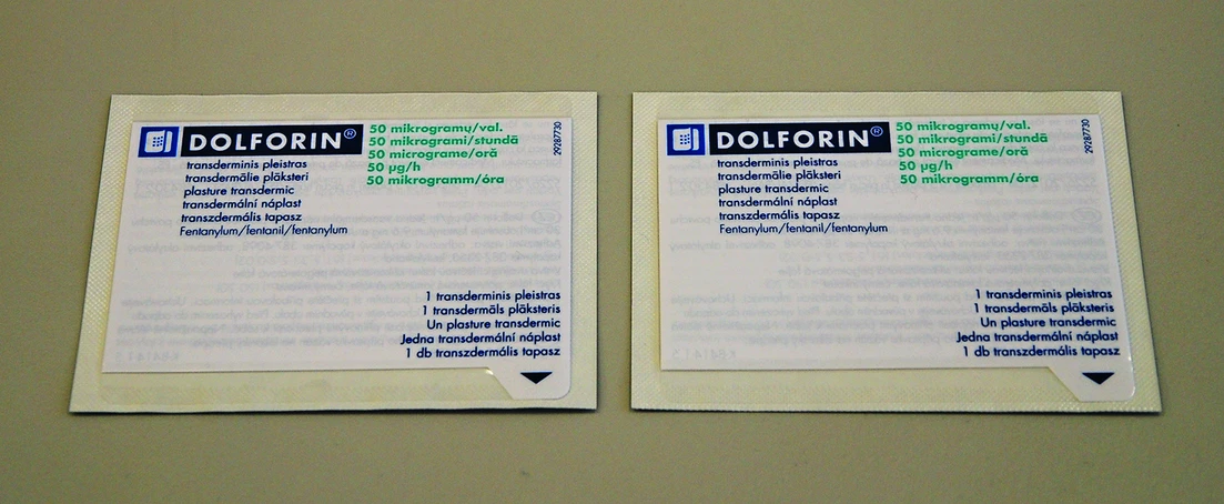 HZS/Časopis 112: Obr. 3 Fentanyl ve formě náplastí