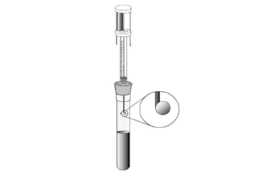 2 THETA: Uspořádání metody SDME v headspace modifikaci