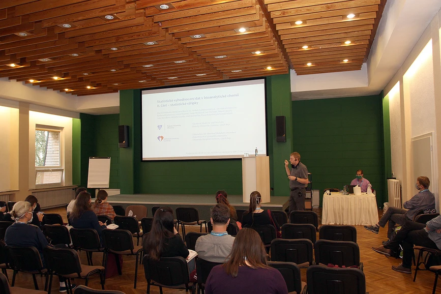SSJMM: Přednáška: D. Friedecký - Statistické vyhodnocení dat v bioanalytické chemii