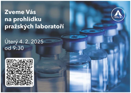 Přijďte nás navštívit a seznámit se s každodenním provozem našich laboratoří