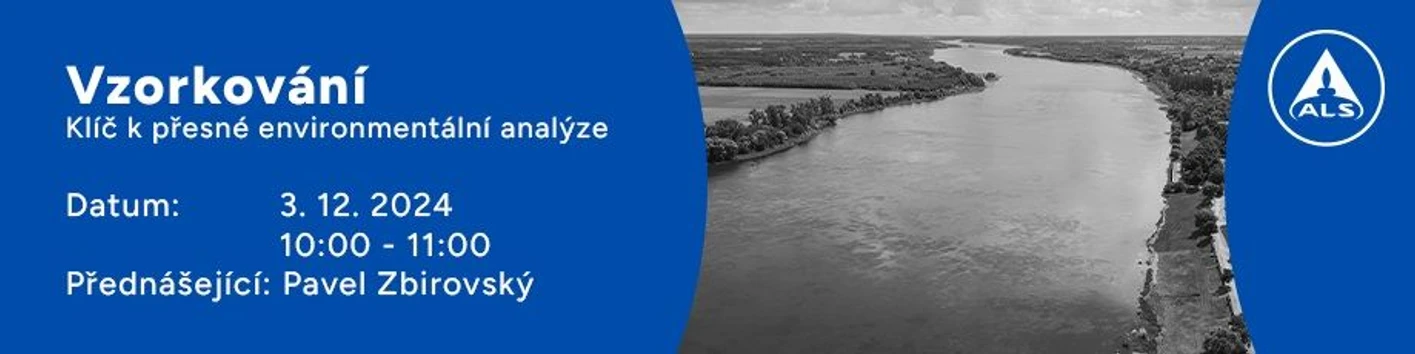 ALS Czech Republic: Webinář NÁSTROJE A METODY VZORKOVÁNÍ