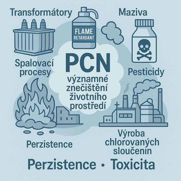 ALS Czech republic - Enviromail 27: Obrázek 3 Zdroje PCN v životním prostředí