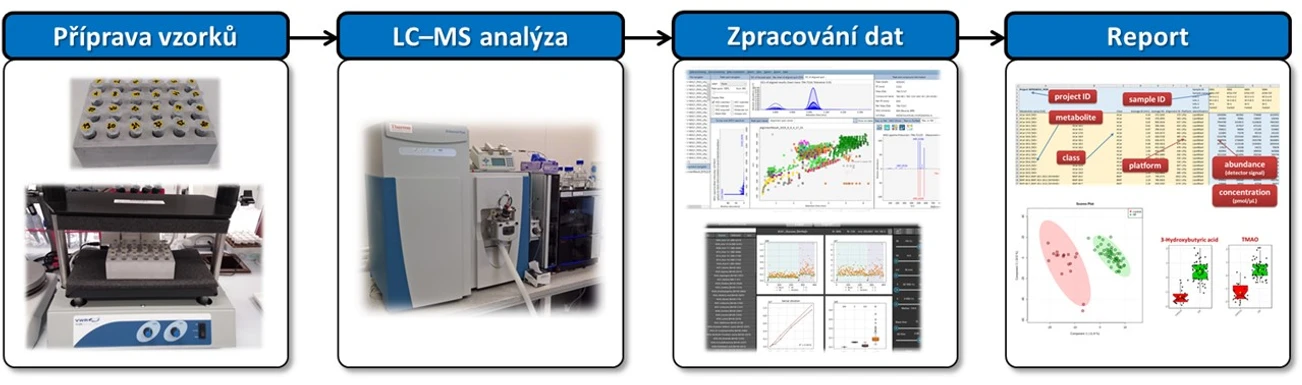 FZU AV CR: LIMeX postup pro kombinovanou necílenou a cílenou analýzu komplexních lipidů, polárních metabolitů a látek pocházejících z vnějšího prostředí