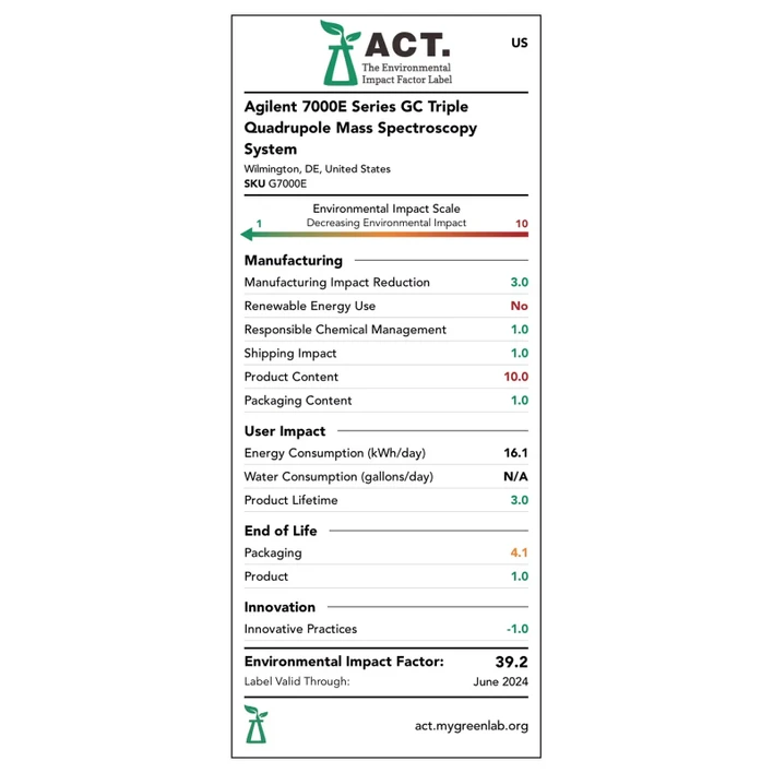 HPST: Agilent 7000E Triple Quadrupole GCMS System