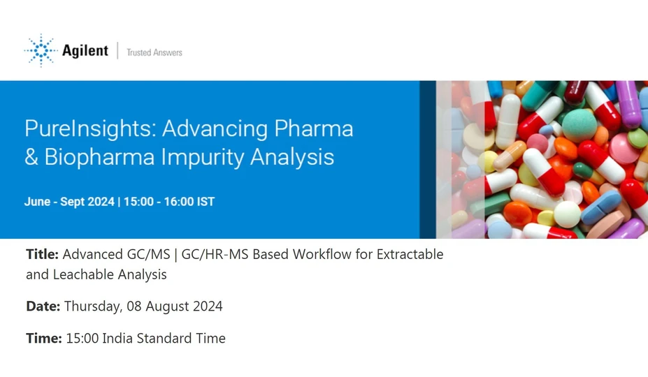 Agilent: Advanced GC/MS | GC/HR-MS Based Workflow for Extractable and Leachable Analysis