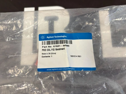 Agilent FID weldment assembly, G1531-80580 (Nová)