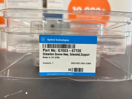 Agilent Extrakční EI iontový zdroj, rozšířená podpora, G7003-67720 (Bazar)