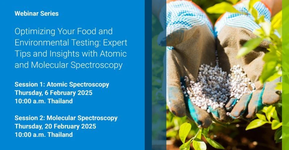 Agilent Technologies: Optimizing your food environmental testing: Expert tips and insights with atomic and molecular spectroscopy