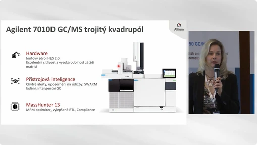 Agilent GC/MS QQQ 7010D: když jde citlivost s robustností ruku v ruce (J. Zrostlíková)