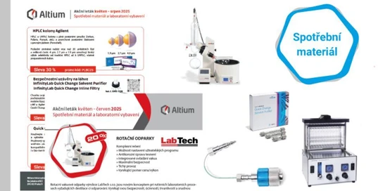 Akční nabídka Altium na spotřební materiál květen-srpen 2025