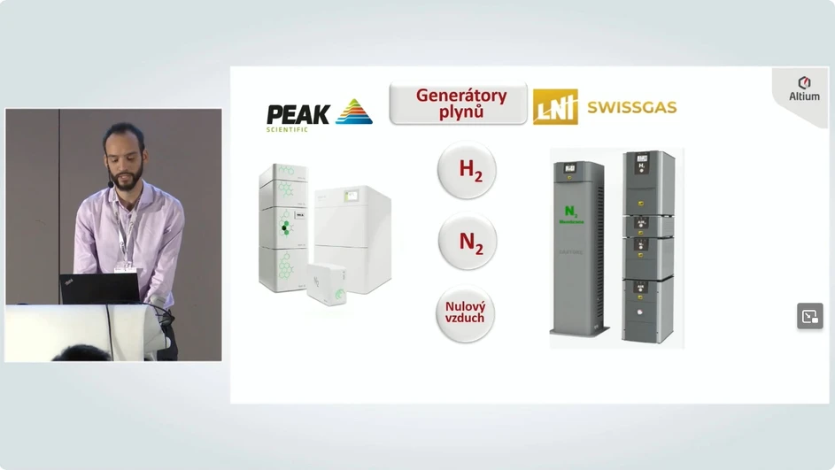 Altium: Generátory plynů