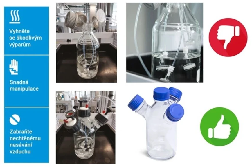 Altium International: Akční nabídka 2025 Spotřební materiál - InfinityLab Stay Safe promývací láhev