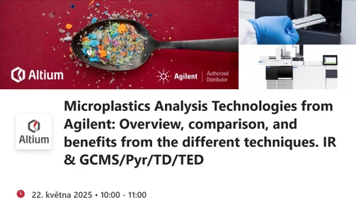 Altium série webinářů - Webinar#2: Microplastics Analysis Technologies from Agilent (Pozvánka)