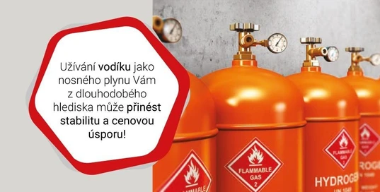 Nosný plyn v plynové chromatografii – je helium jediná možnost?