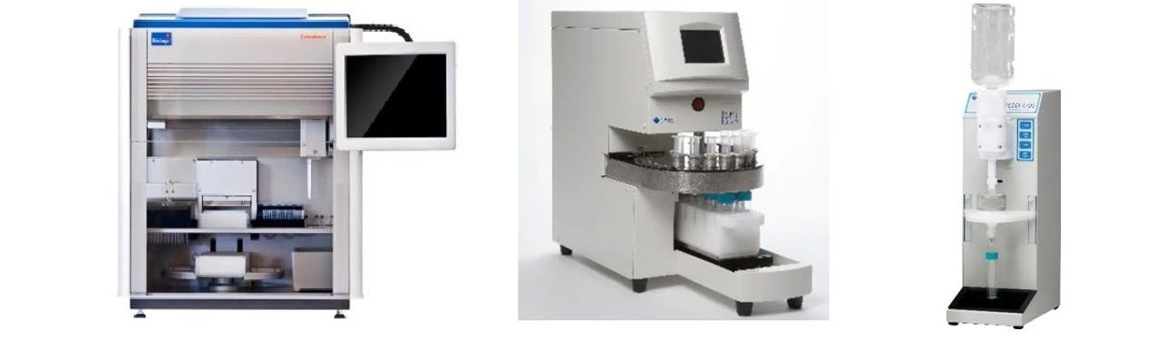 Altium International: (zleva) Obrázek 1. - Extrahera SPE; Obrázek 2. - SmartPrep SPE; Obrázek 3. - SPE-DEX 4790