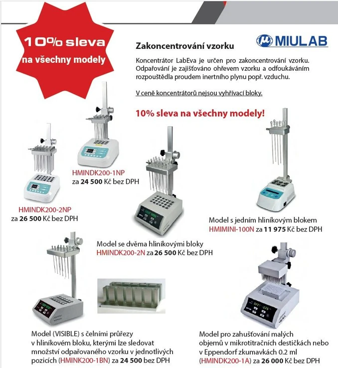 Altium International: Zakoncentrování vzorků