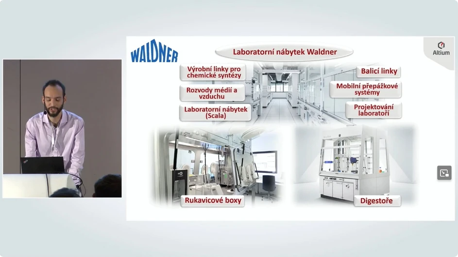 Altium: Laboratorní nábytek
