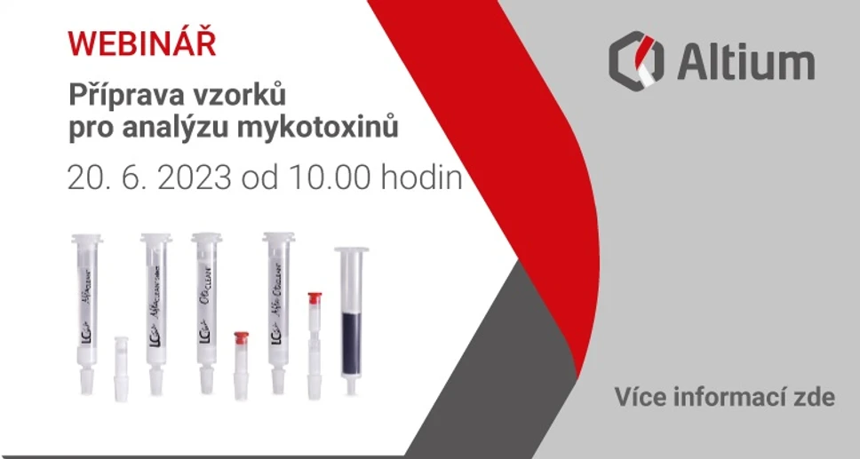 Altium: Příprava vzorků pro analýzu mykotoxinů