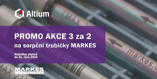 AKCE Altium: Promo akce na sorpční trubičky MARKES