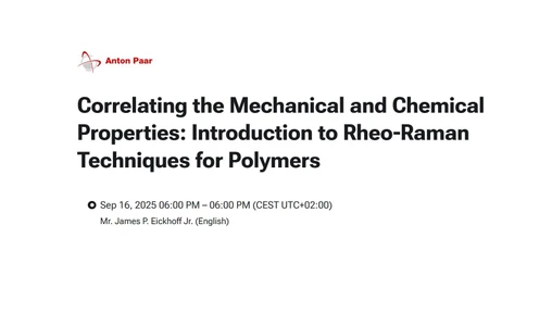 Correlating the Mechanical and Chemical Properties: Introduction to Rheo-Raman Techniques for Polymers