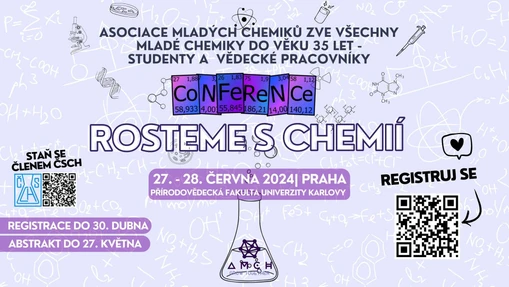 Pozvánka na konferenci: Rosteme s chemií