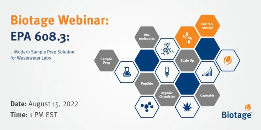 Biotage: EPA 608.3: Modern Sample Prep Solution for Wastewater Labs
