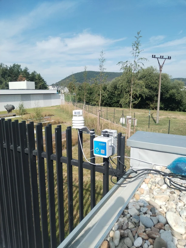 CDV: Návrh a realizace sítě pro měření kvality ovzduší ve městě Tišnov - Vzorkování