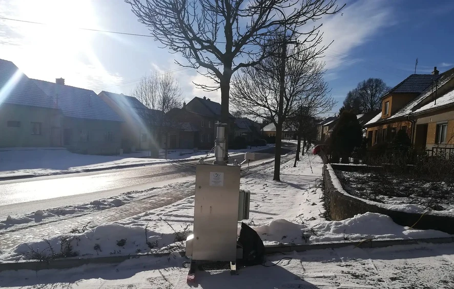 CDV: Zimního měření kvality ovzduší v  Kraji Vysočina a Jihomoravském kraji