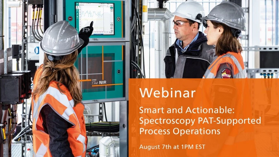 CEN: Smart and Actionable: Spectroscopy PAT-Supported Process Operations
