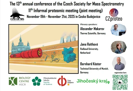 Program 13. České konference hmotnostní spektrometrie 2025 a 11. Neformálního proteomického setkání
