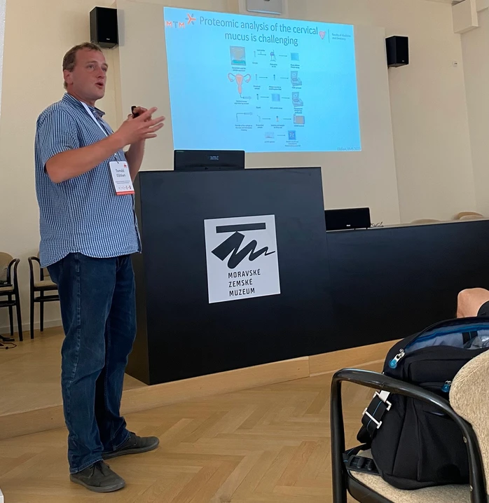 ČSHS: The characterization of proteome and protein-tissue analysis in the samples of the cervical mucus (Tomáš Oždian)