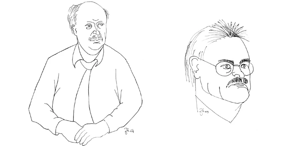 ČSHS/Zdeněk Herman: Jürgen Grotemeyer (Německo) a Jan Vink (Nizozemsko)