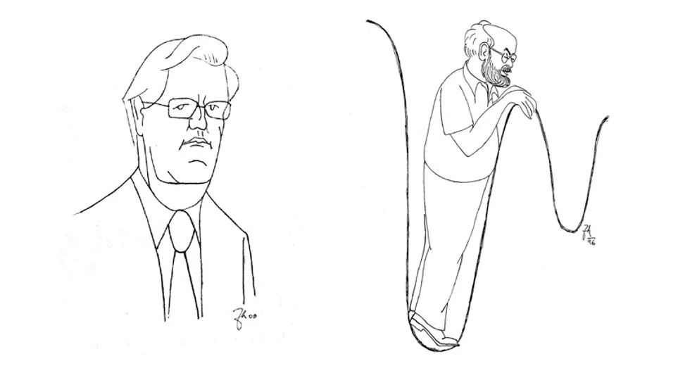 ČSHS/Zdeněk Herman: Nico Nibbering (Nizozemsko) a John Brauman (USA)