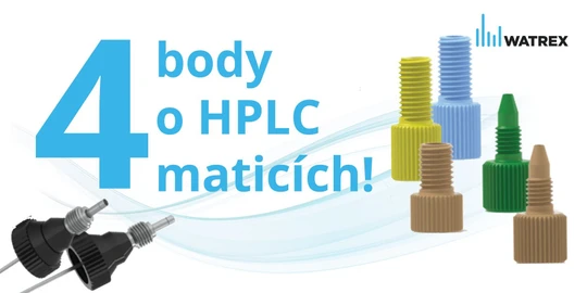 4 věci, které byste měli vědět o chromatografických maticích/šroubení!