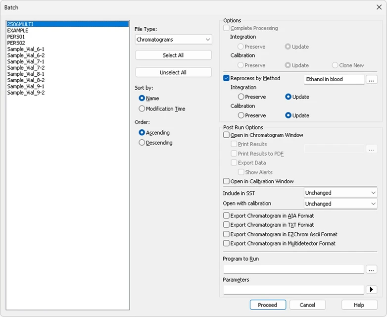 DataApex: Batch dialogové okno v nové verzi Clarity 9.0