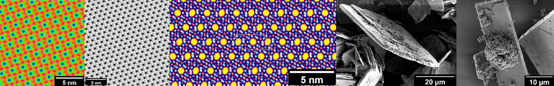 Forum/Michal Mazur:  Vzorky naměřené na elektronovém mikroskopu