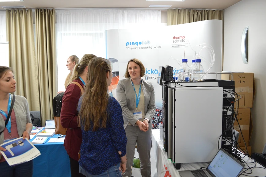 HPLC.cz: Přestávka na kávu a diskuse u plakátových sdělení