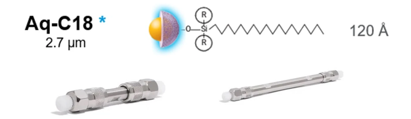 Altium: HPLC kolony Agilent InfinityLab Poroshell 120 Aq-C18