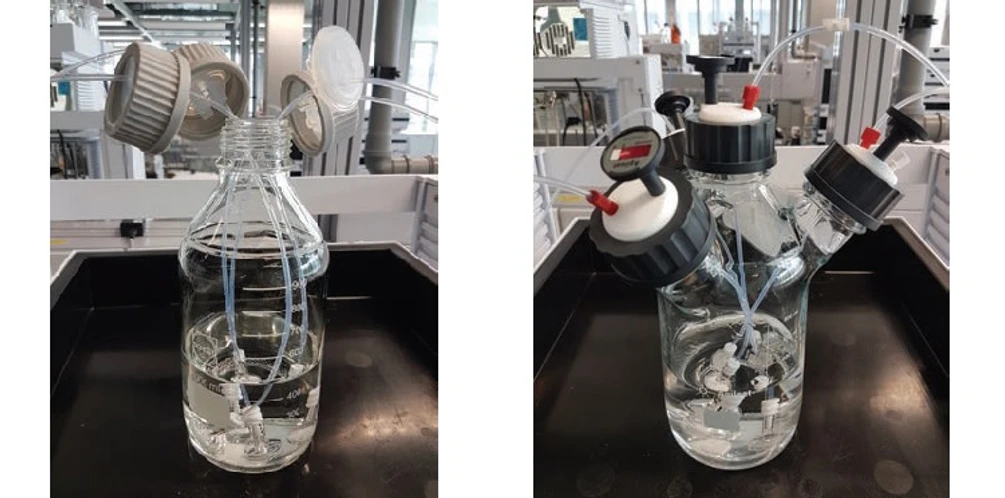 HPST: Inovativní zásobní láhev na rozpouštědla (Purging Bottle) Agilent Technologies