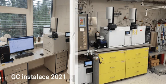 Instalace plynových chromatografů Agilent GC 8860 a 8890 v roce 2021
