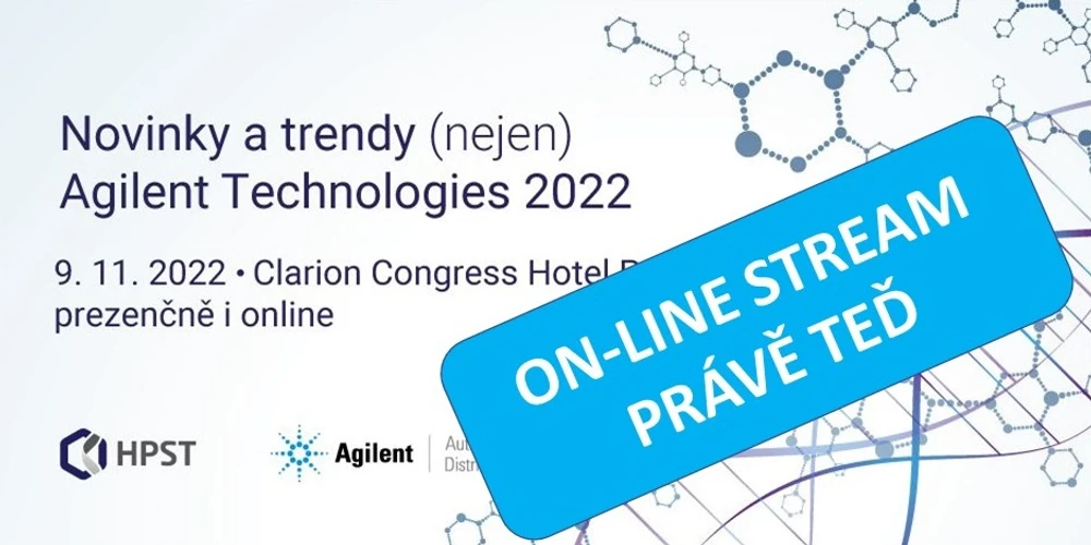 <p>HPST: On-line: Novinky a trendy (nejen) Agilent Technologies 2022 (GC, GC/MS, FTIR)</p>
