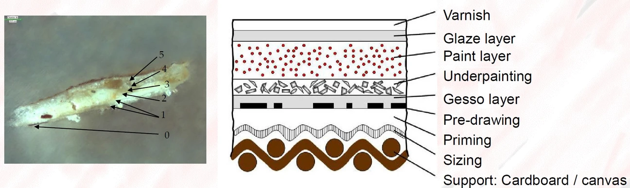 HPST/UPOL: Organic materials in art objects