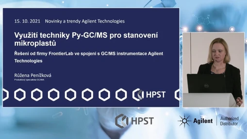 Využití techniky Pyrolýza-GC/MS pro stanovení mikroplastů (záznám přednášky)