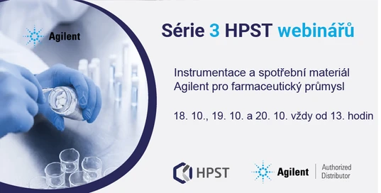 Instrumentace a spotřební materiál Agilent pro farmaceutický průmysl - Den 2