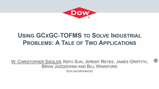 Analýza těžkého topného oleje pomocí MMS GCxGC-TOFMS (Přednáška GCxGC-TOFMS v průmyslu - Petrochemie, VOC)