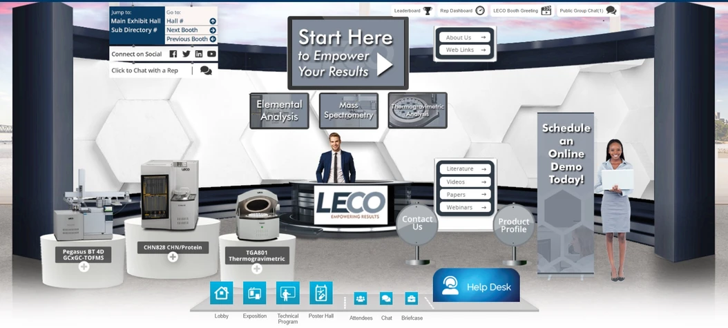 LECO Corporation: Pittcon Virtual Conference & Expo 2021