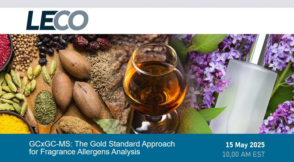 LECO: GCxGC-MS: The Gold Standard Approach for Fragrance Allergens Analysis