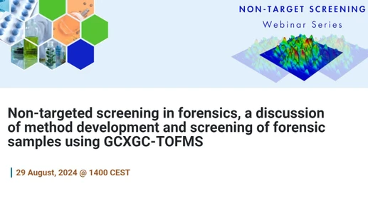 Non-targeted screening in forensics, a discussion of method development and screening of forensic samples using GCXGC-TOFMS