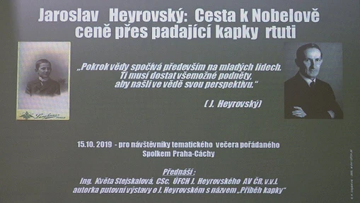 Květa Stejskalová - Jaroslav Heyrovský: Cesta k Nobelově ceně přes padající kapky rtuti