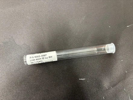 Agilent Inlet liner, splitless, single taper, skelná vata, deaktivovaný, 5062-3587 (Nový)